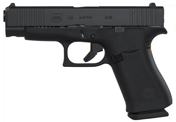 GLOCK 48 9MM FXD FRONT SERRATION BLACK 10RD PA4850201 - Taurus Savings